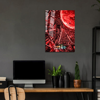 Flex Designs Metal Poster Project Hail Mary Astrophage 24 x 36" Home Goods - Movie 2026 Movie Metal Poster