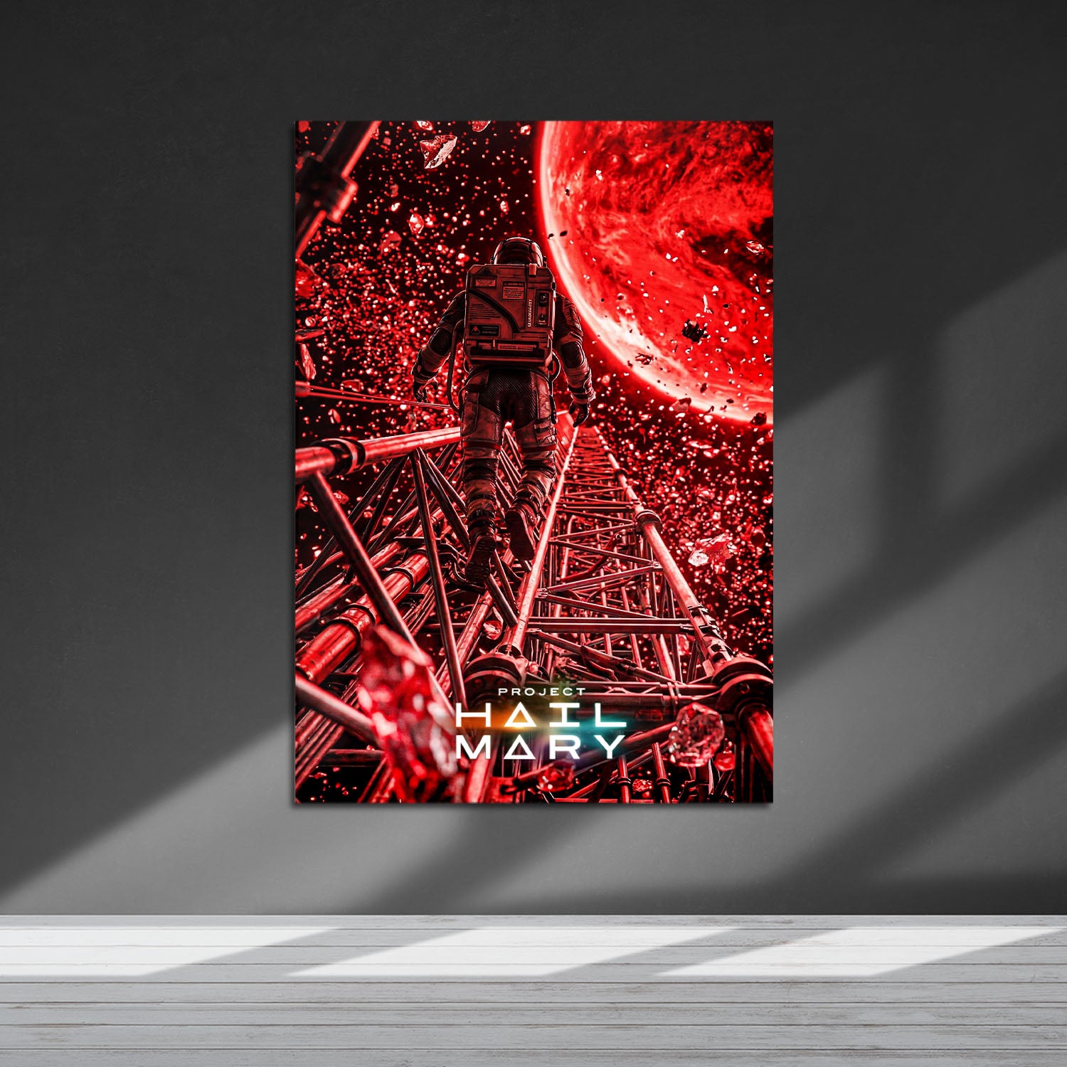 Flex Designs Metal Poster Project Hail Mary Astrophage 5 x 7" Home Goods - Movie 2026 Movie Metal Poster