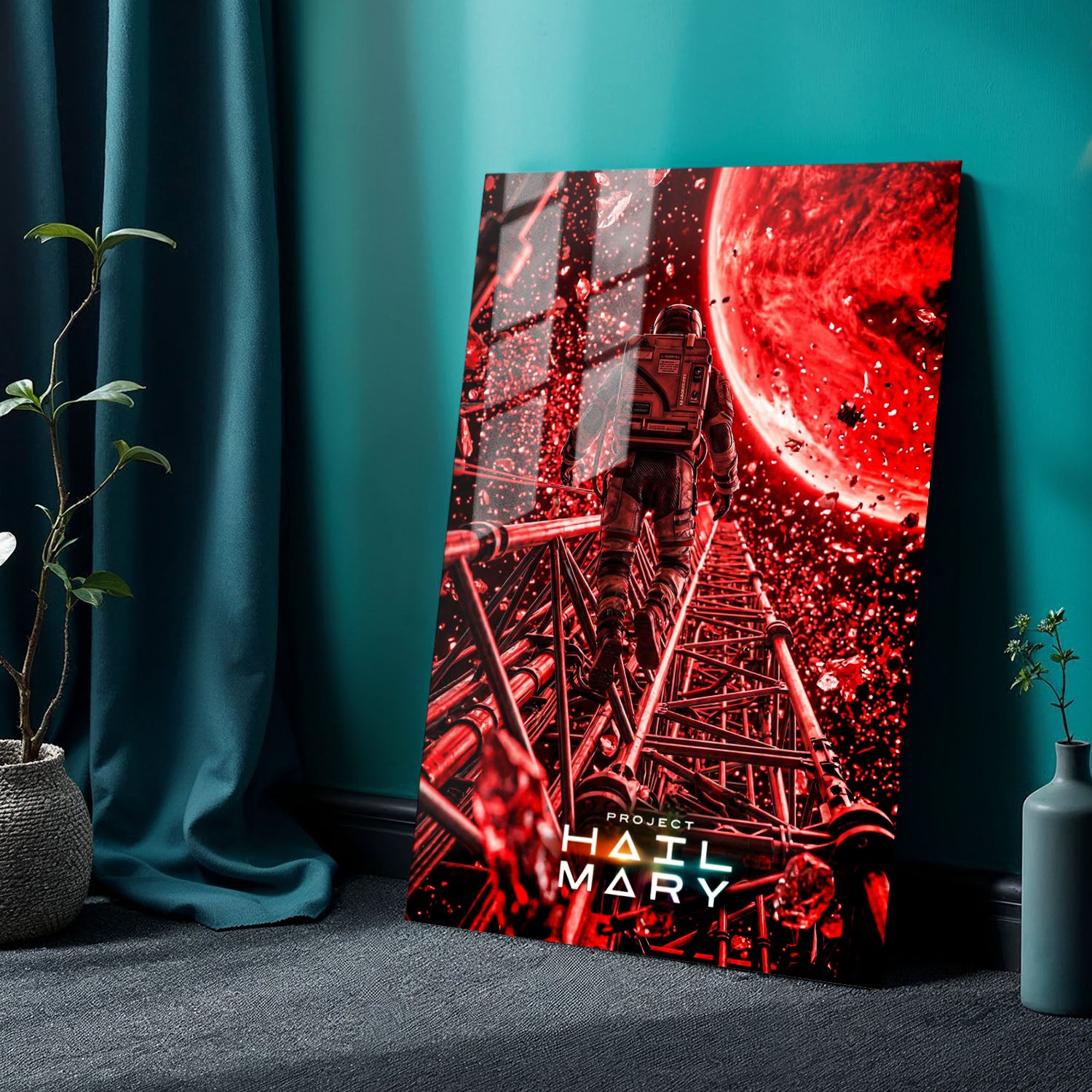 Flex Designs Metal Poster Project Hail Mary Astrophage 24 x 36" Home Goods - Movie 2026 Movie Metal Poster