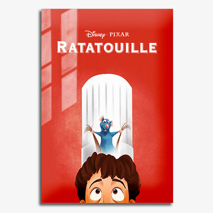 Flex Designs Metal Poster Ratatouille Sketch 11 x 17" Home Goods - Movie 2007 Movie Metal Poster