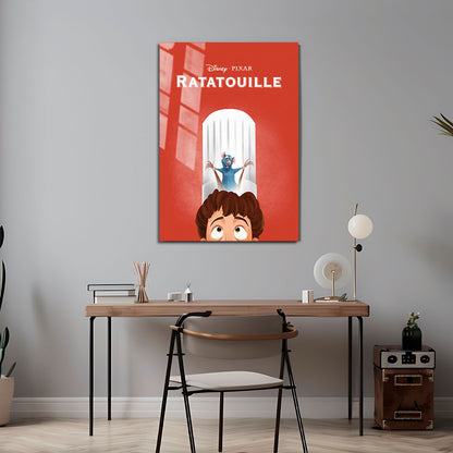 Flex Designs Metal Poster Ratatouille Sketch 5 x 7" Home Goods - Movie 2007 Movie Metal Poster