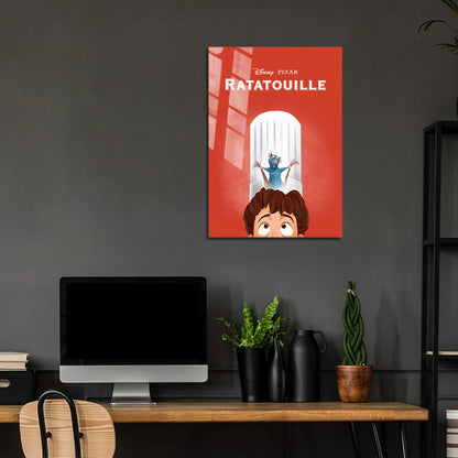 Flex Designs Metal Poster Ratatouille Sketch 24 x 36" Home Goods - Movie 2007 Movie Metal Poster