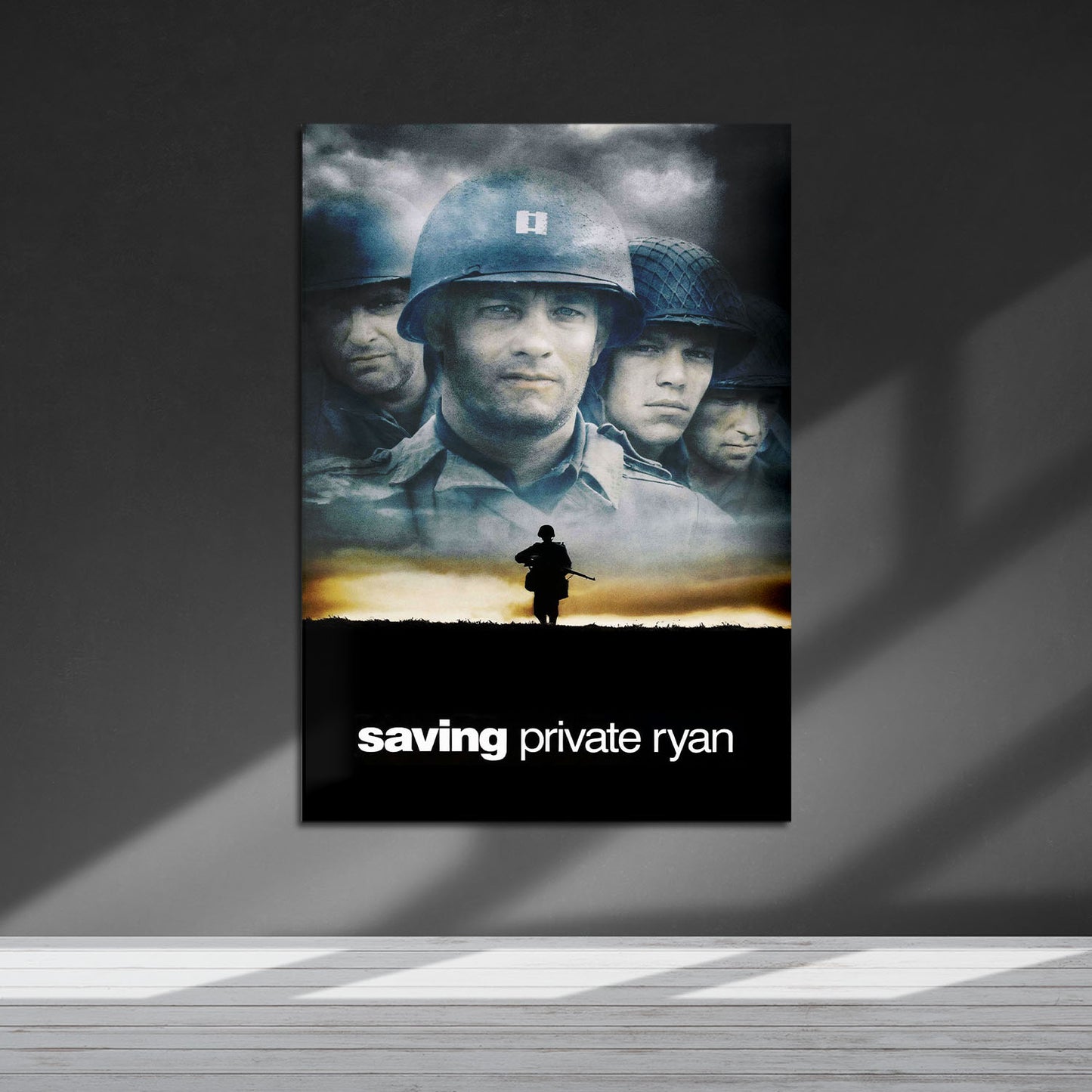 Flex Designs Metal Poster Saving Private Ryan 5 x 7" Home Goods - Movie 1998 Movie Metal Poster