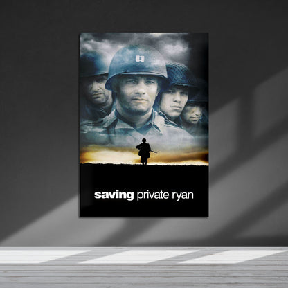 Flex Designs Metal Poster Saving Private Ryan 5 x 7" Home Goods - Movie 1998 Movie Metal Poster