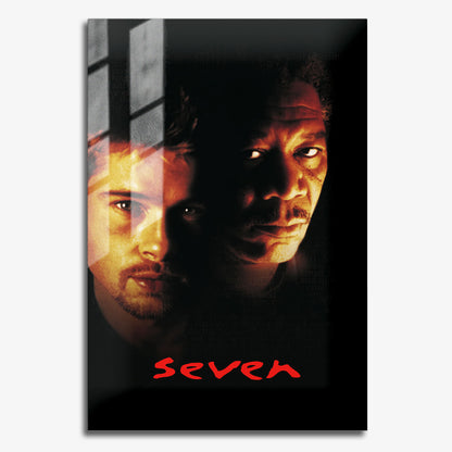 Flex Designs Metal Poster Se7en 11 x 17" Home Goods - Movie 1995 Movie Metal Poster