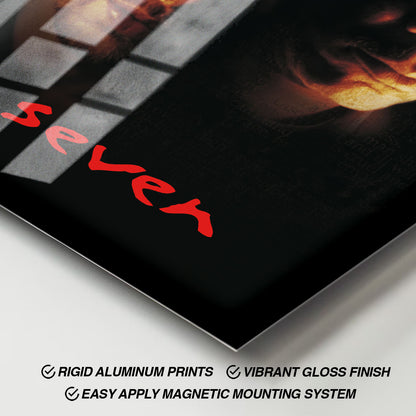Flex Designs Metal Poster Se7en 11 x 17" Home Goods - Movie 1995 Movie Metal Poster