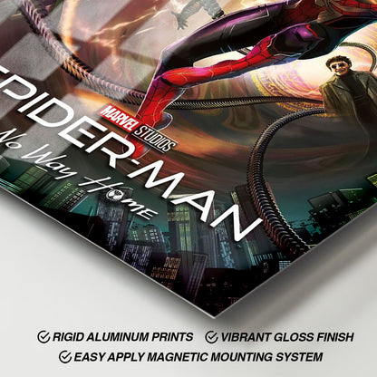 Flex Designs Metal Poster Spider-Man No Way Home Sketch 11 x 17" Home Goods - Movie 2021 Movie Metal Poster
