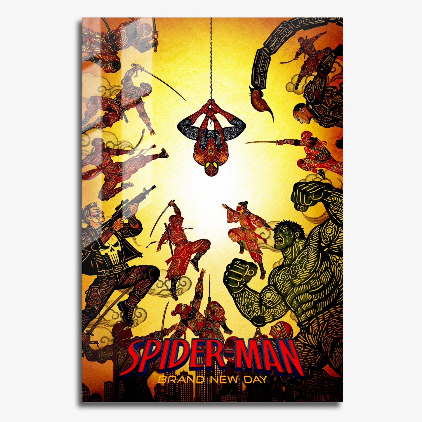 Flex Designs Metal Poster SpiderMan Brand New Day Alternate 11 x 17" Home Goods - Movie 2026 Movie Metal Poster