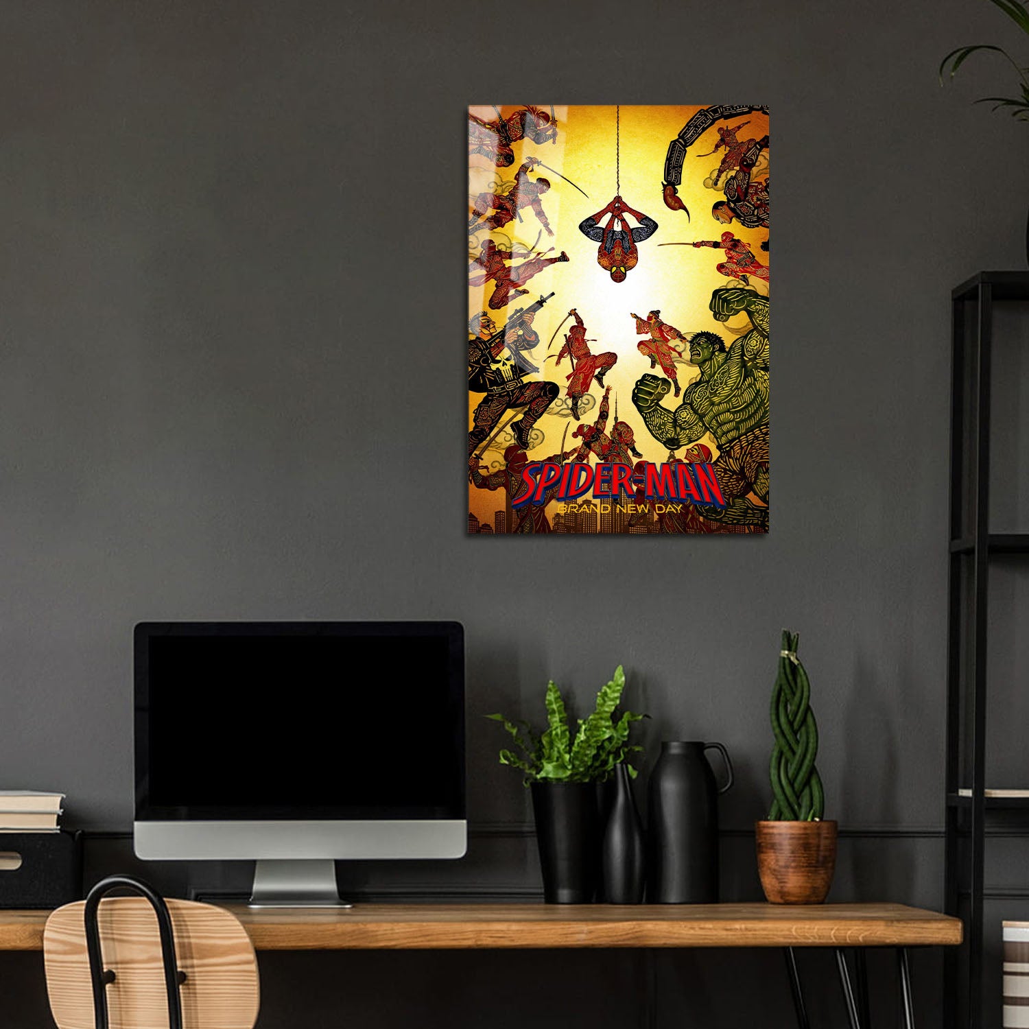 Flex Designs Metal Poster SpiderMan Brand New Day Alternate 24 x 36" Home Goods - Movie 2026 Movie Metal Poster