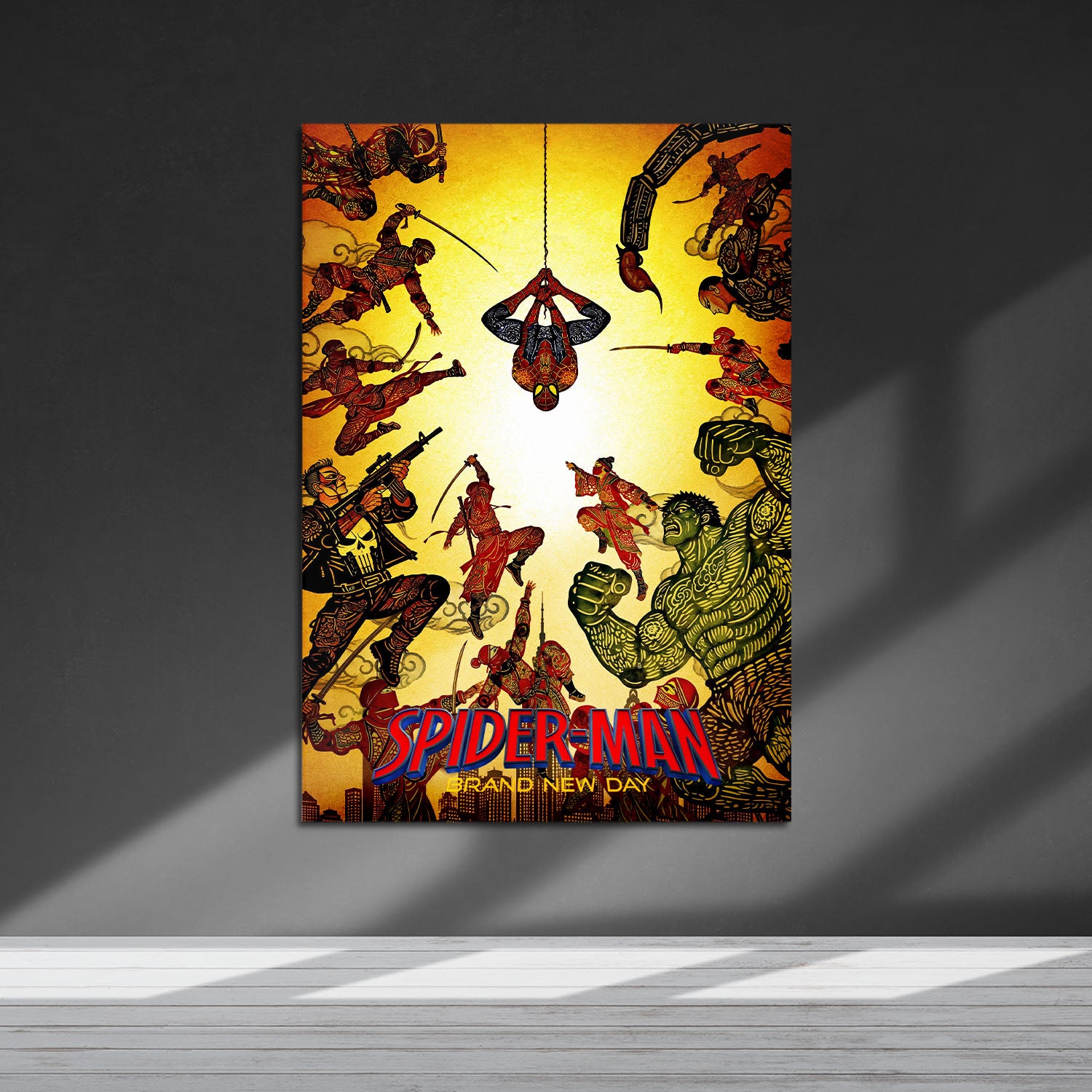Flex Designs Metal Poster SpiderMan Brand New Day Alternate 5 x 7" Home Goods - Movie 2026 Movie Metal Poster