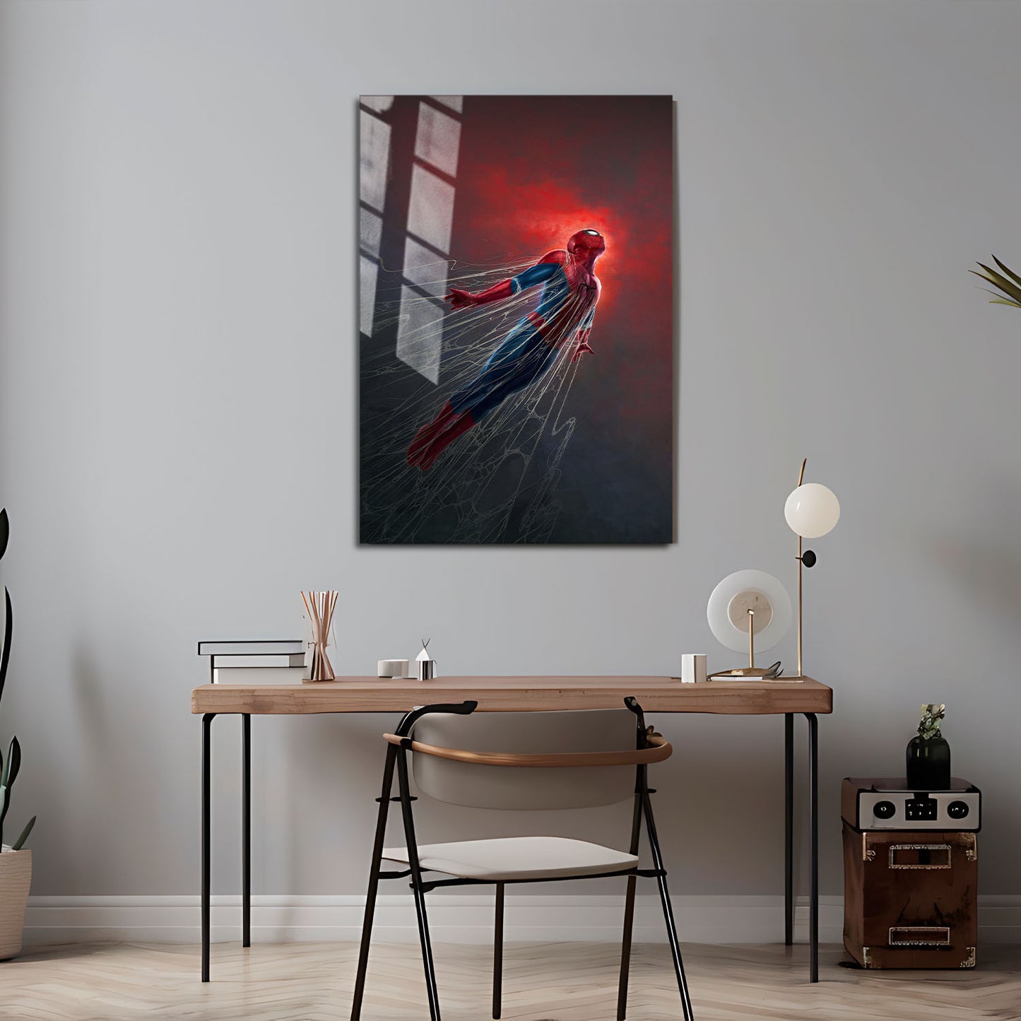 Flex Designs Metal Poster SpiderMan Brand New Day Key Visual 5 x 7" Home Goods - Movie 2026 Movie Metal Poster