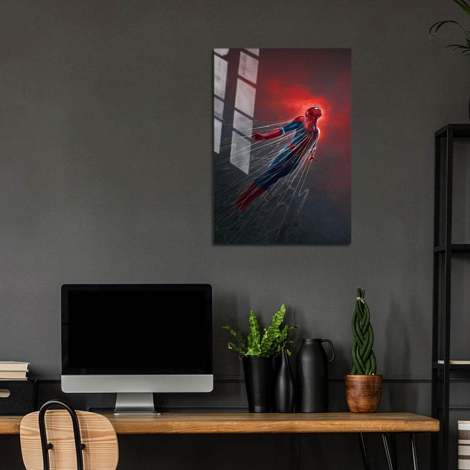 Flex Designs Metal Poster SpiderMan Brand New Day Key Visual 24 x 36" Home Goods - Movie 2026 Movie Metal Poster