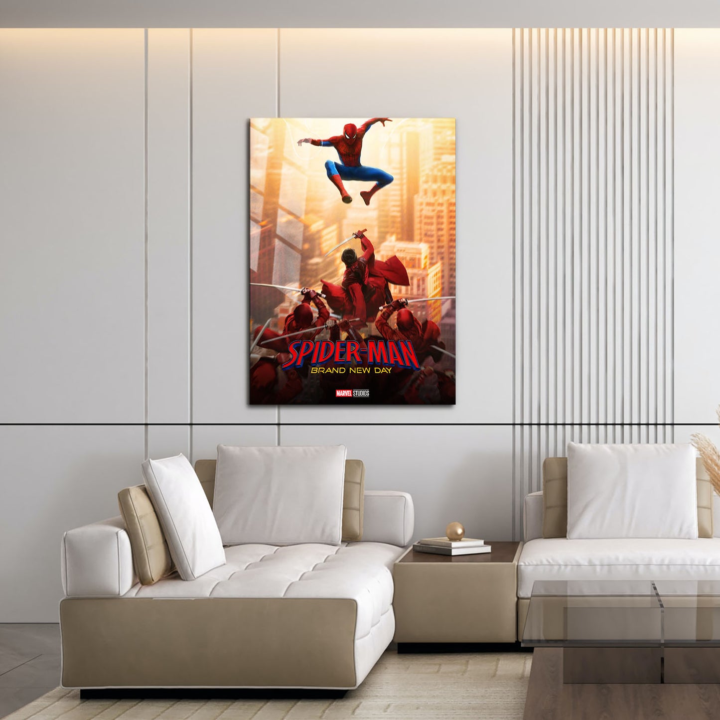 Flex Designs Metal Poster SpiderMan Brand New Day Theatrical 16 x 24" Home Goods - Movie 2026 Movie Metal Poster