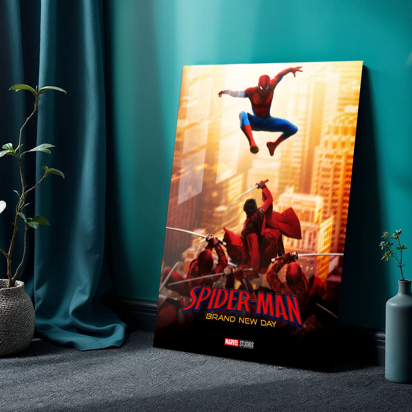 Flex Designs Metal Poster SpiderMan Brand New Day Theatrical 24 x 36" Home Goods - Movie 2026 Movie Metal Poster