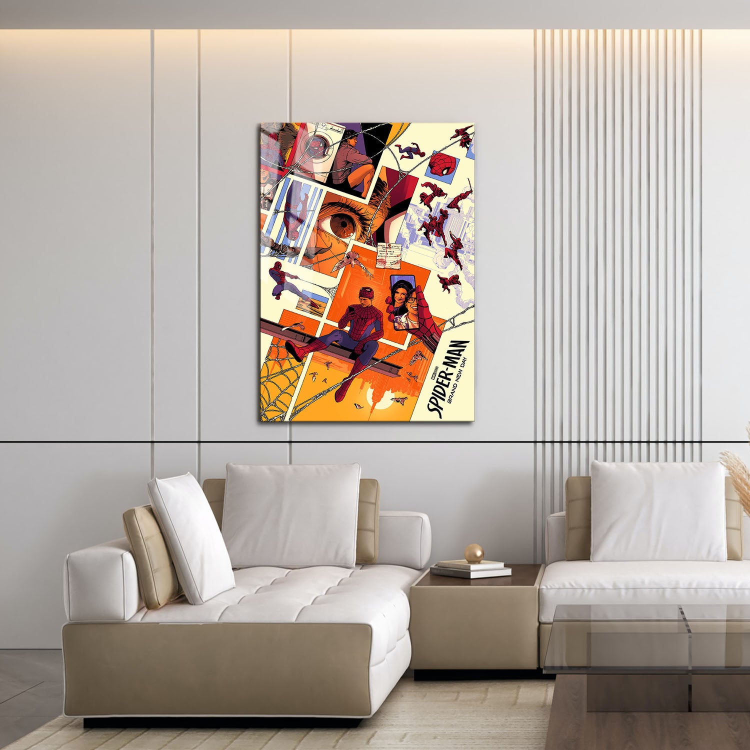 Flex Designs Metal Poster SpiderMan Brand New Day World 16 x 24" Home Goods - Movie 2026 Movie Metal Poster