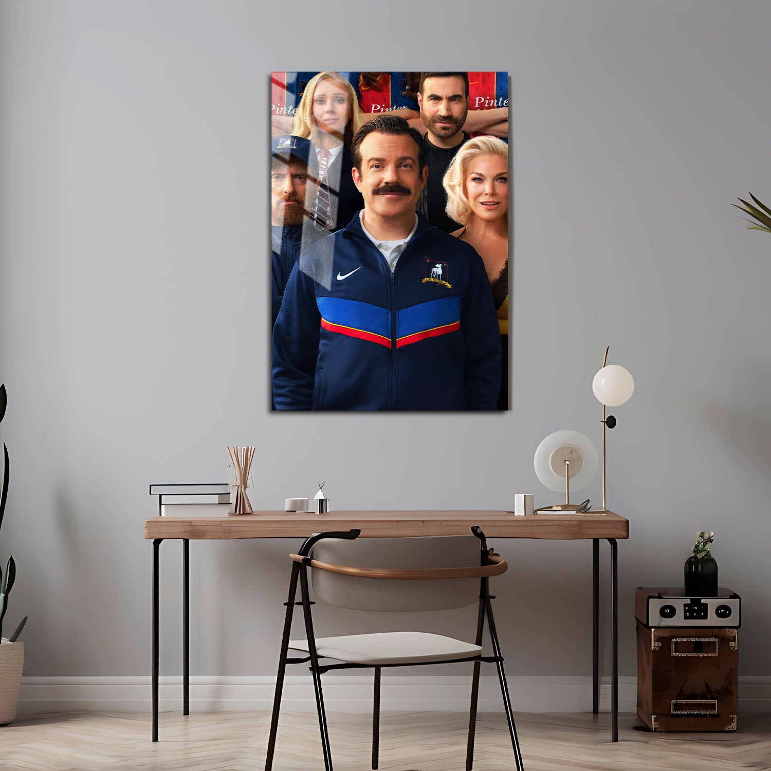 Flex Designs Metal Poster Ted Lasso Cover 5 x 7" Home Goods - TV show 2020 TV show Metal Poster