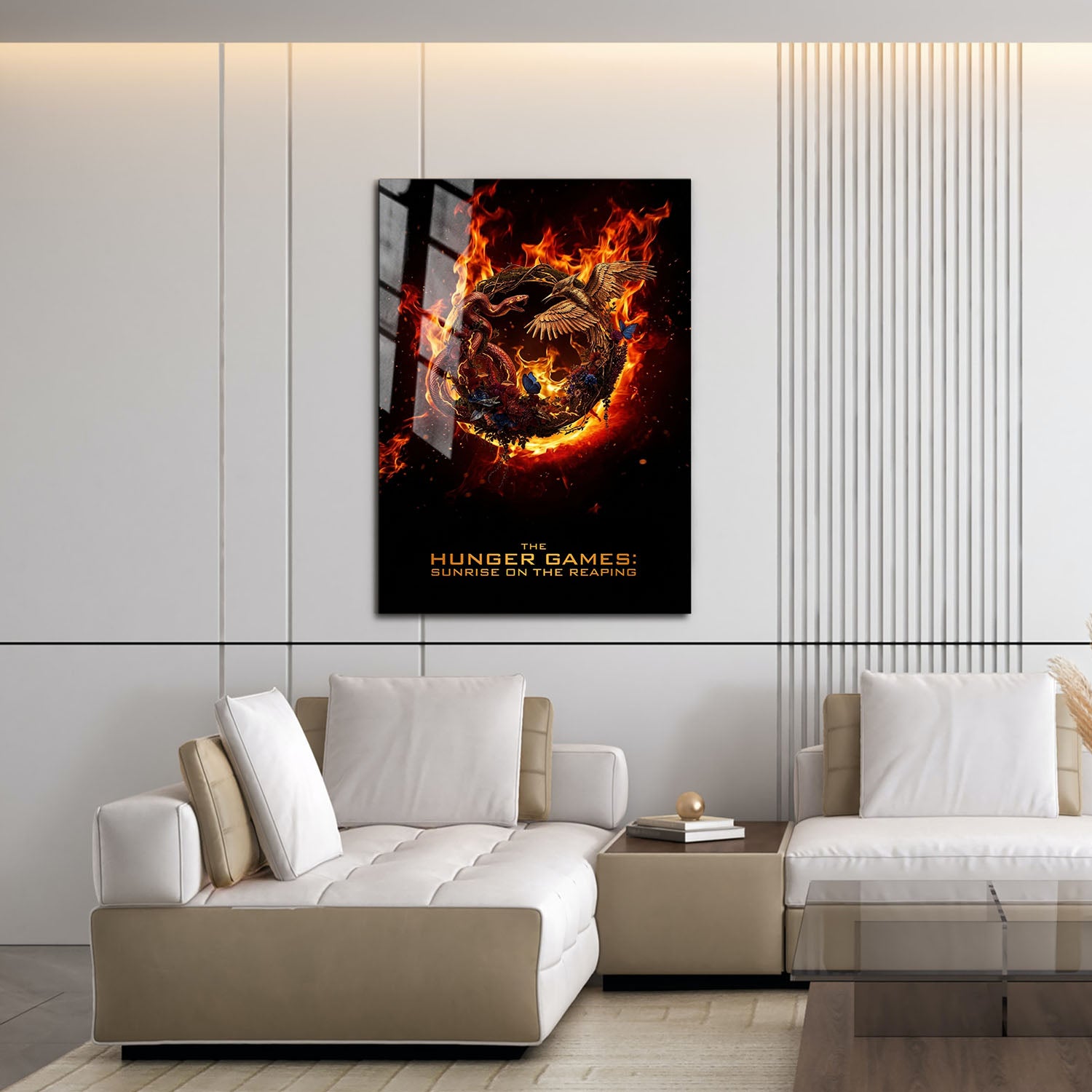 Flex Designs Metal Poster The Hunger Games Sunrise on the Reaping Minimalist 16 x 24" Home Goods - Movie 2026 Movie Metal Poster