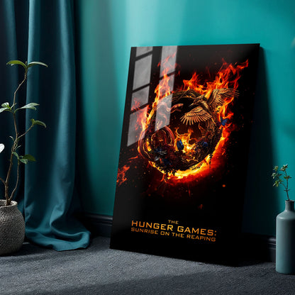 Flex Designs Metal Poster The Hunger Games Sunrise on the Reaping Minimalist 24 x 36" Home Goods - Movie 2026 Movie Metal Poster
