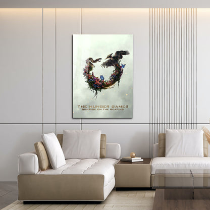 Flex Designs Metal Poster The Hunger Games Sunrise on the Reaping Theatrical 16 x 24" Home Goods - Movie 2026 Movie Metal Poster