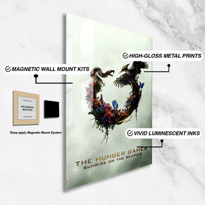 Flex Designs Metal Poster The Hunger Games Sunrise on the Reaping Theatrical 16 x 24" Home Goods - Movie 2026 Movie Metal Poster