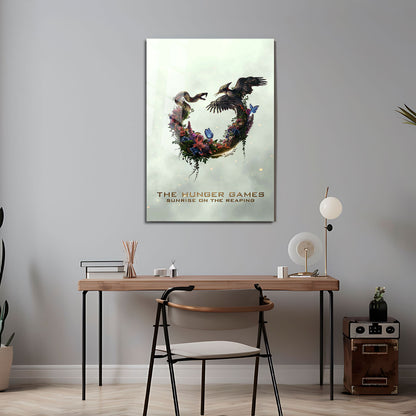 Flex Designs Metal Poster The Hunger Games Sunrise on the Reaping Theatrical 5 x 7" Home Goods - Movie 2026 Movie Metal Poster