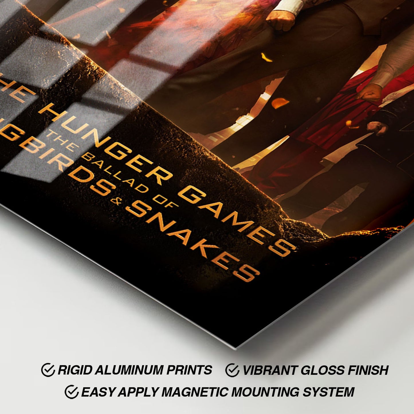 Flex Designs Metal Poster The Hunger Games The Ballad of Songbirds & Snakes 11 x 17" Home Goods - Movie 2023 Movie Metal Poster