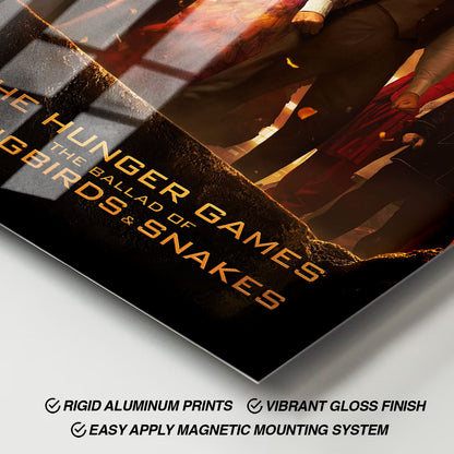 Flex Designs Metal Poster The Hunger Games The Ballad of Songbirds & Snakes 11 x 17" Home Goods - Movie 2023 Movie Metal Poster