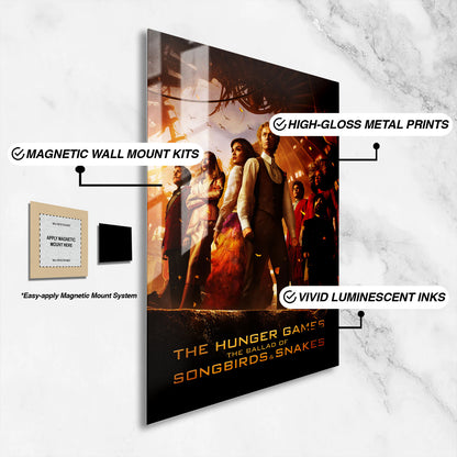 Flex Designs Metal Poster The Hunger Games The Ballad of Songbirds & Snakes 16 x 24" Home Goods - Movie 2023 Movie Metal Poster