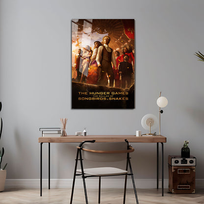 Flex Designs Metal Poster The Hunger Games The Ballad of Songbirds & Snakes 5 x 7" Home Goods - Movie 2023 Movie Metal Poster