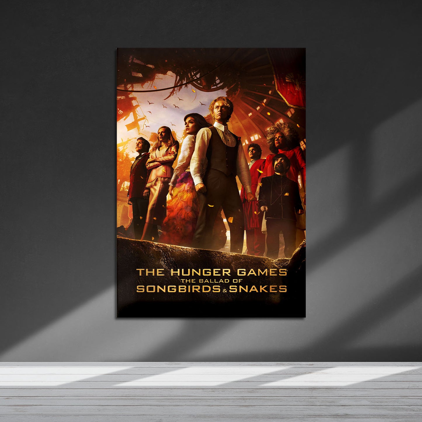 Flex Designs Metal Poster The Hunger Games The Ballad of Songbirds & Snakes 5 x 7" Home Goods - Movie 2023 Movie Metal Poster