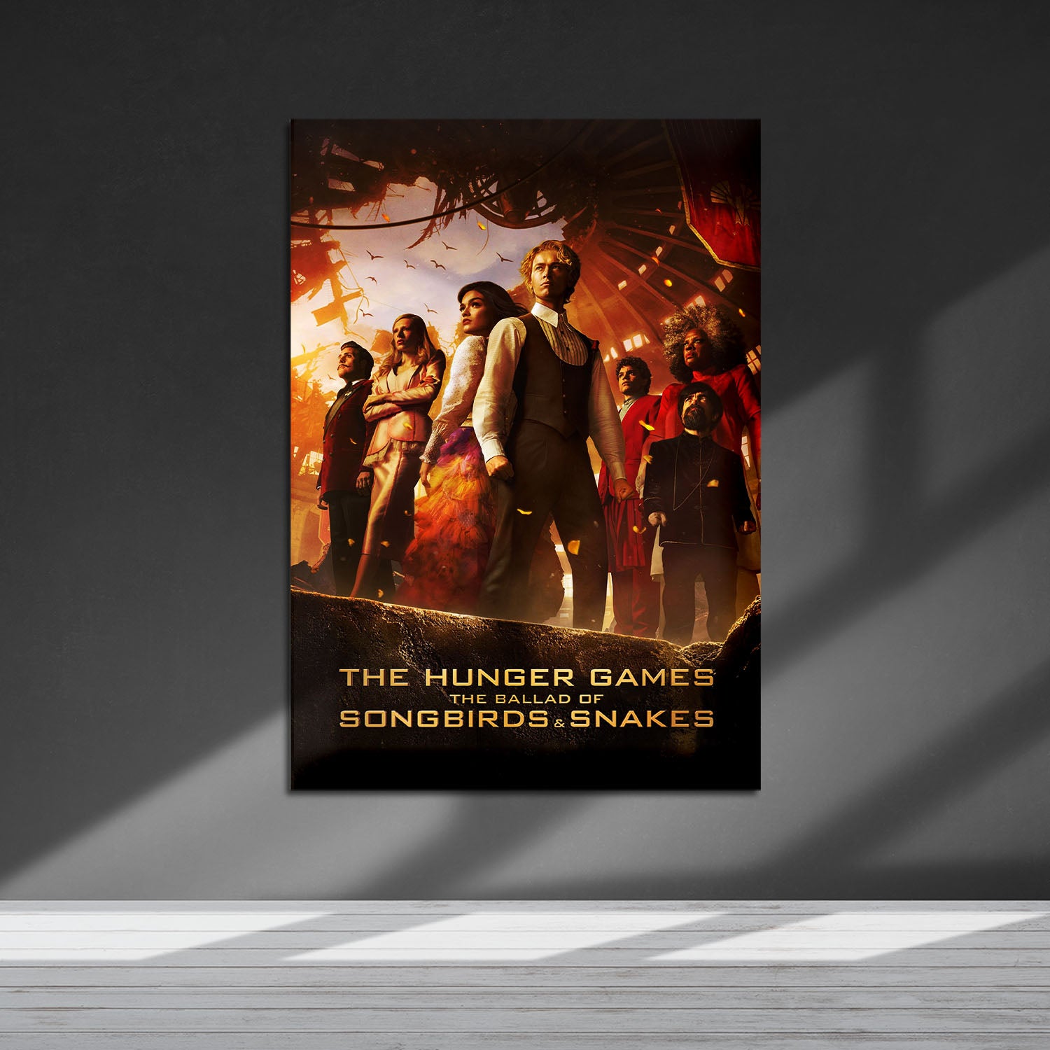 Flex Designs Metal Poster The Hunger Games The Ballad of Songbirds & Snakes 5 x 7" Home Goods - Movie 2023 Movie Metal Poster