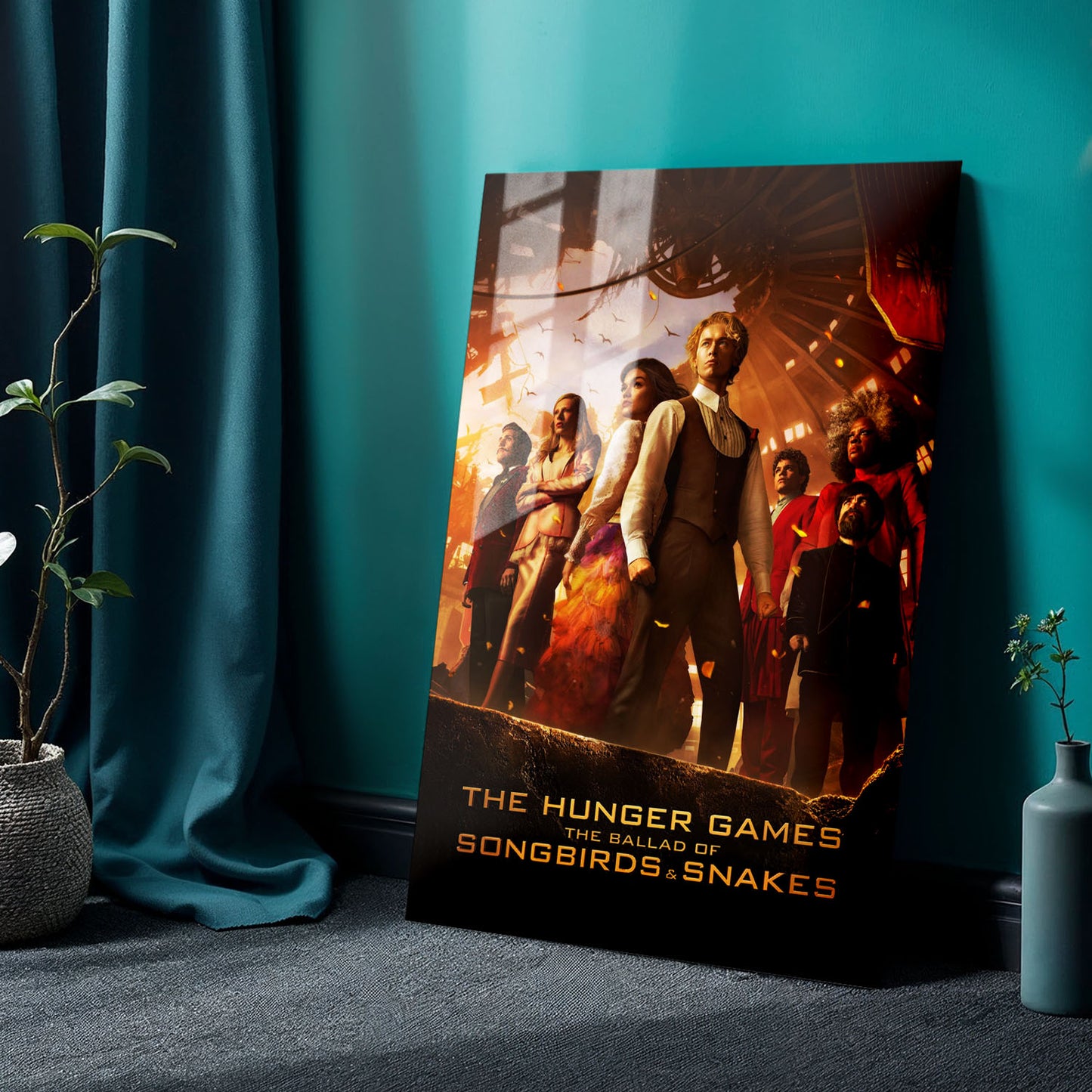 Flex Designs Metal Poster The Hunger Games The Ballad of Songbirds & Snakes 24 x 36" Home Goods - Movie 2023 Movie Metal Poster
