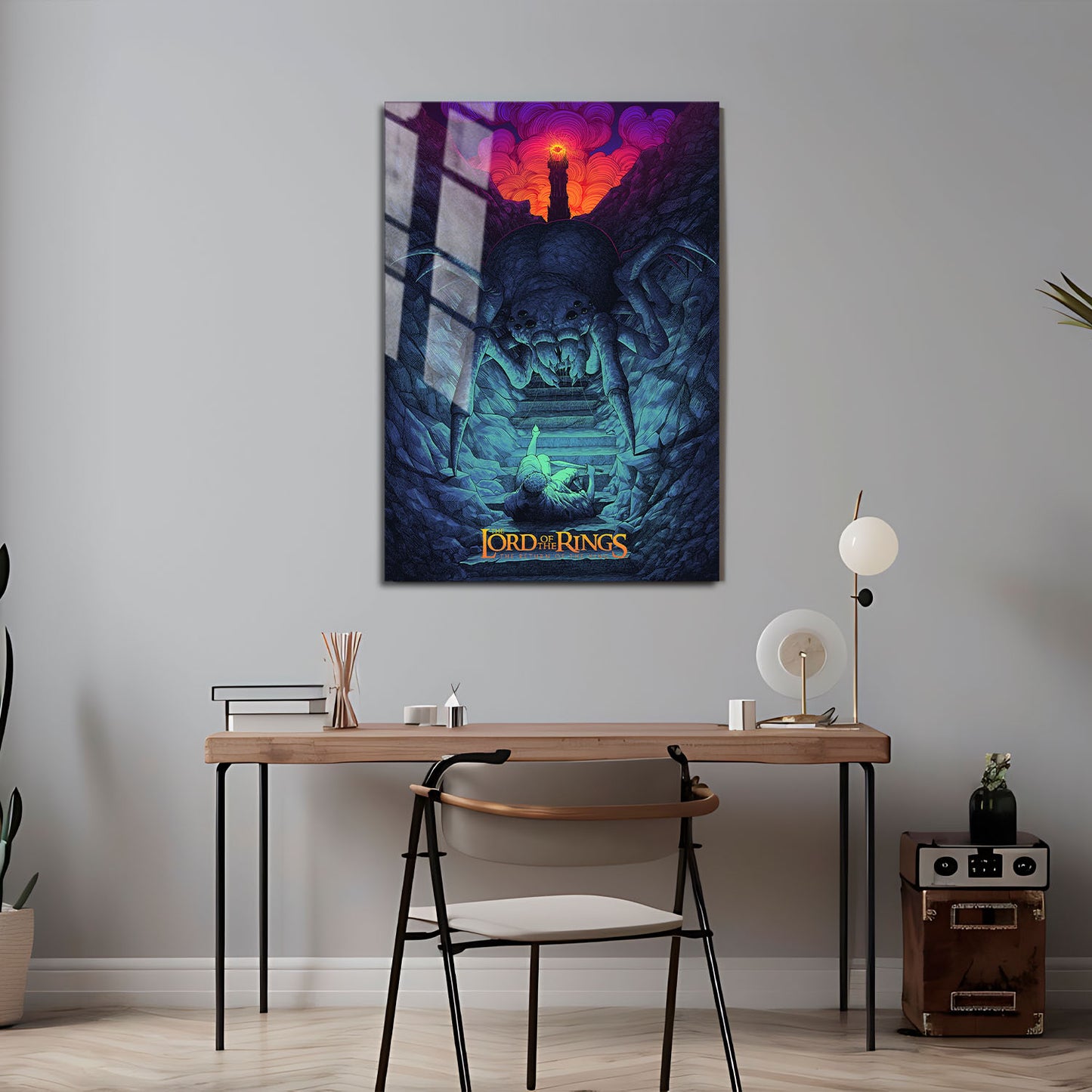 Flex Designs Metal Poster The Lord of the Rings The Return of the King Neon 5 x 7" Home Goods - Movie 2003 Movie Metal Poster
