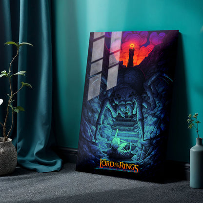 Flex Designs Metal Poster The Lord of the Rings The Return of the King Neon 24 x 36" Home Goods - Movie 2003 Movie Metal Poster