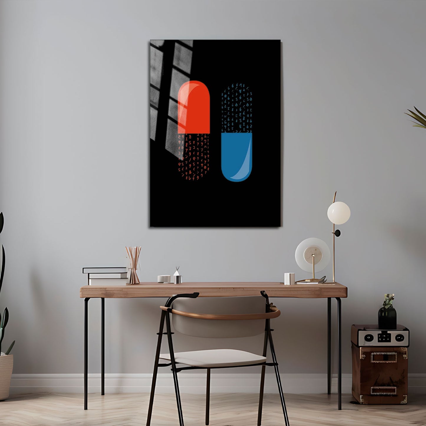 Flex Designs Metal Poster The Matrix Pills 5 x 7" Home Goods - Movie 1999 Movie Metal Poster