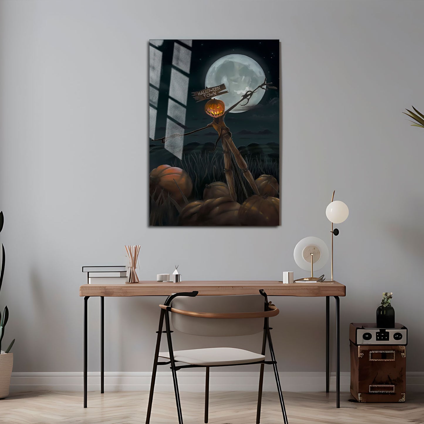 Flex Designs Metal Poster The Nightmare Before Christmas Alternate 5 x 7" Home Goods - Movie 1993 Movie Metal Poster