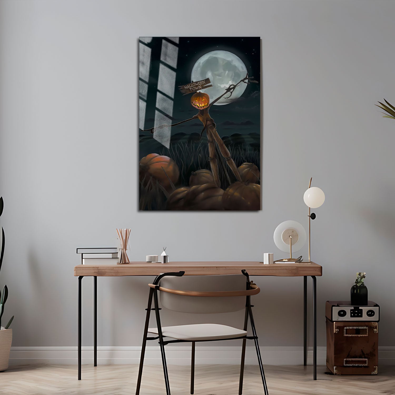 Flex Designs Metal Poster The Nightmare Before Christmas Alternate 5 x 7" Home Goods - Movie 1993 Movie Metal Poster