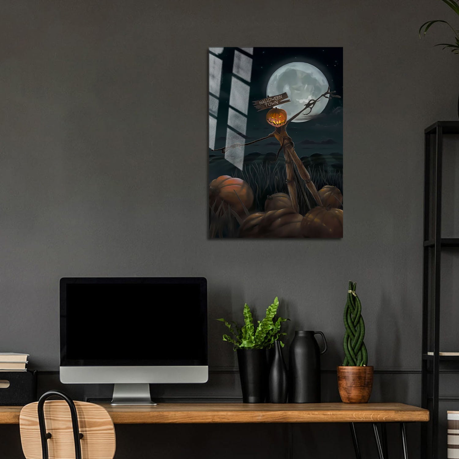 Flex Designs Metal Poster The Nightmare Before Christmas Alternate 24 x 36" Home Goods - Movie 1993 Movie Metal Poster