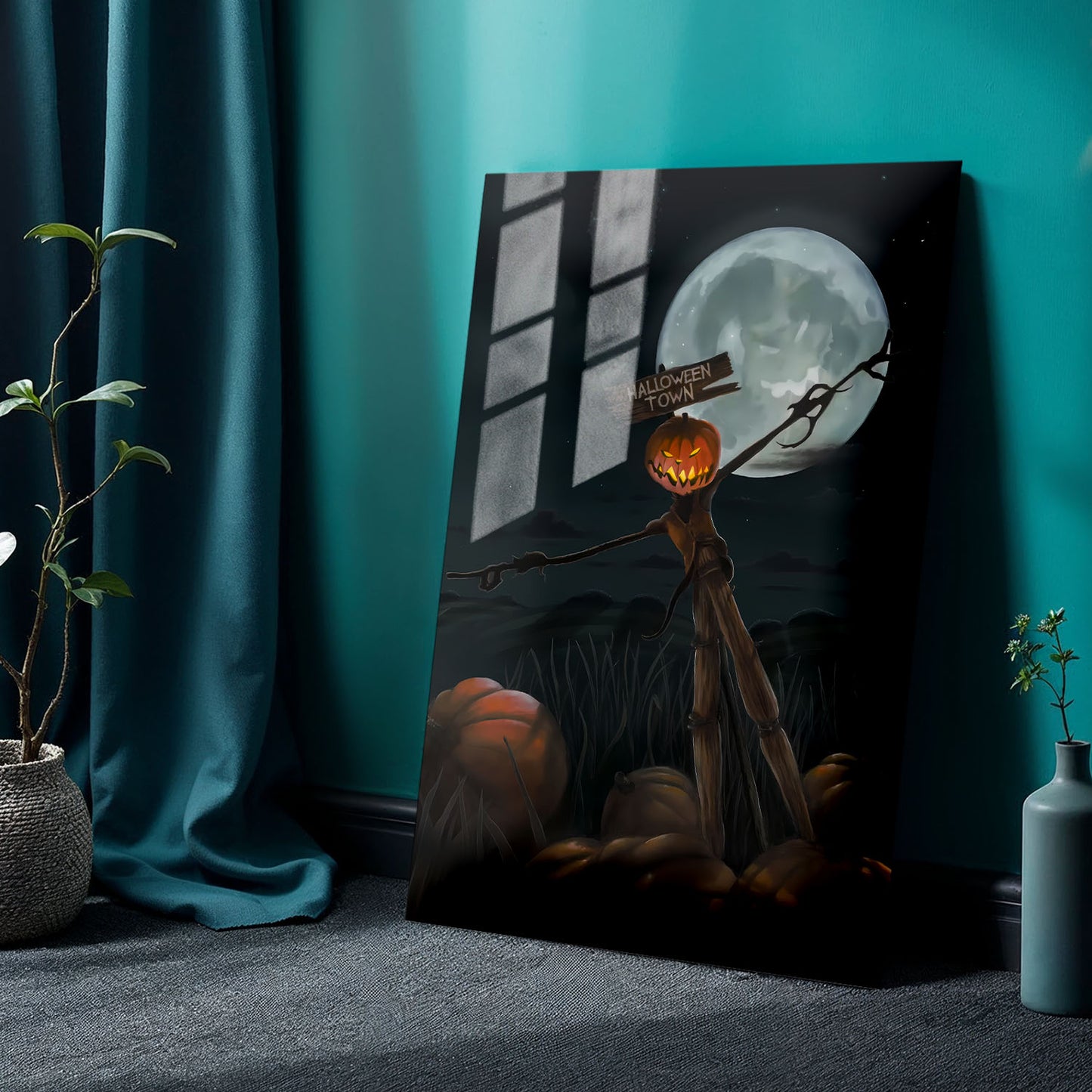 Flex Designs Metal Poster The Nightmare Before Christmas Alternate 24 x 36" Home Goods - Movie 1993 Movie Metal Poster