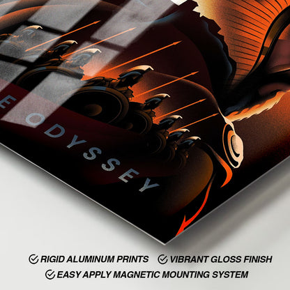 Flex Designs Metal Poster The Odyssey Minimalist 11 x 17" Home Goods - Movie 2026 Movie Metal Poster