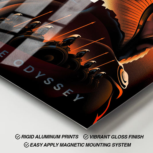 Flex Designs Metal Poster The Odyssey Minimalist 11 x 17" Home Goods - Movie 2026 Movie Metal Poster