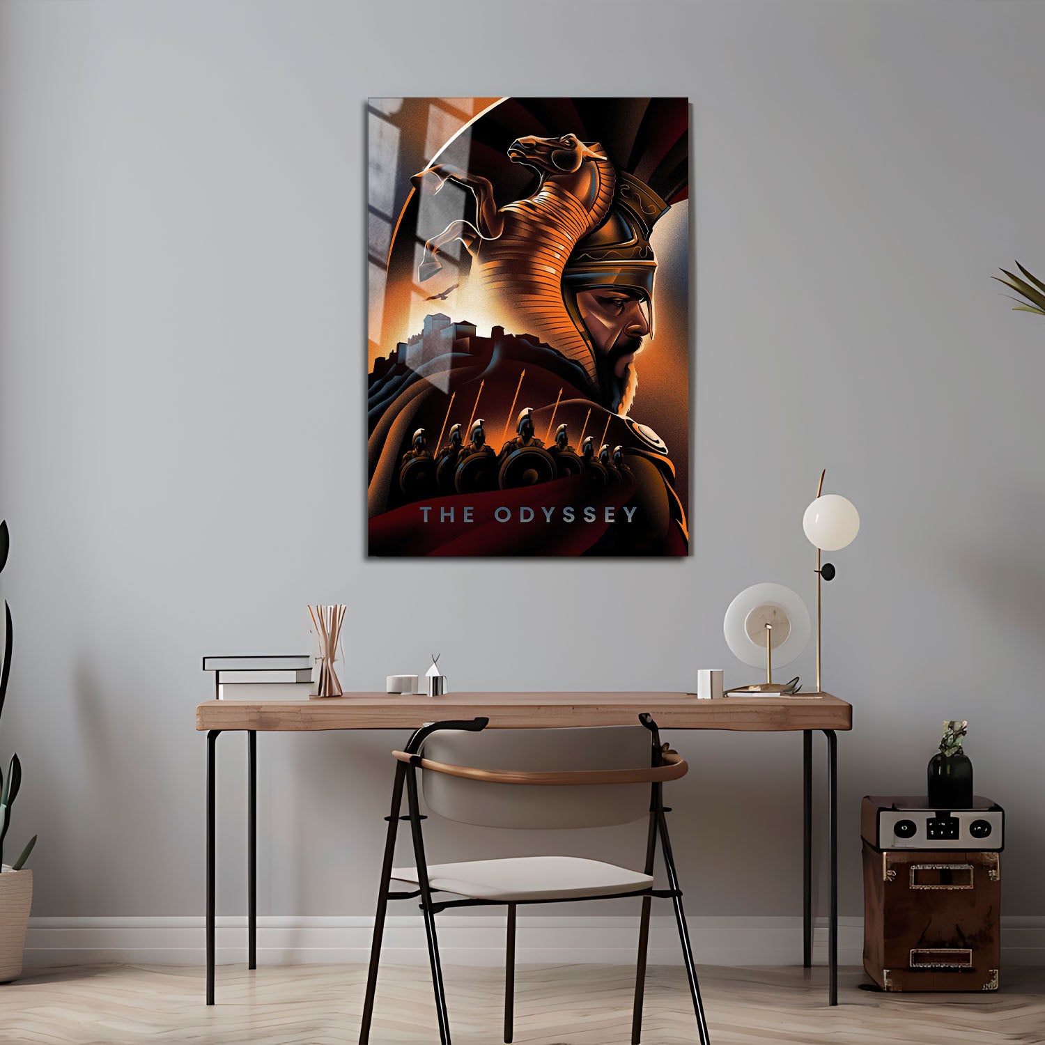 Flex Designs Metal Poster The Odyssey Minimalist 5 x 7" Home Goods - Movie 2026 Movie Metal Poster