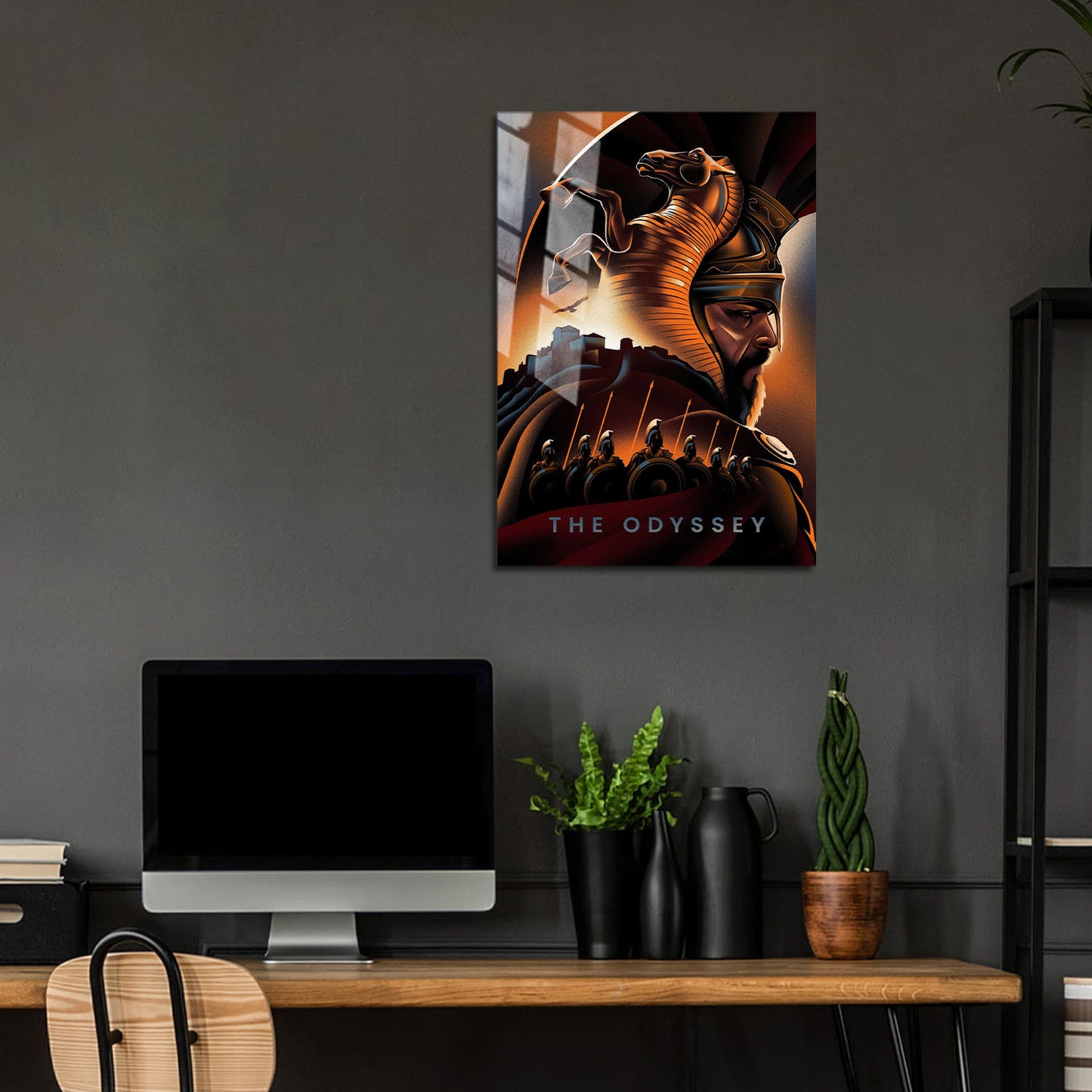 Flex Designs Metal Poster The Odyssey Minimalist 24 x 36" Home Goods - Movie 2026 Movie Metal Poster