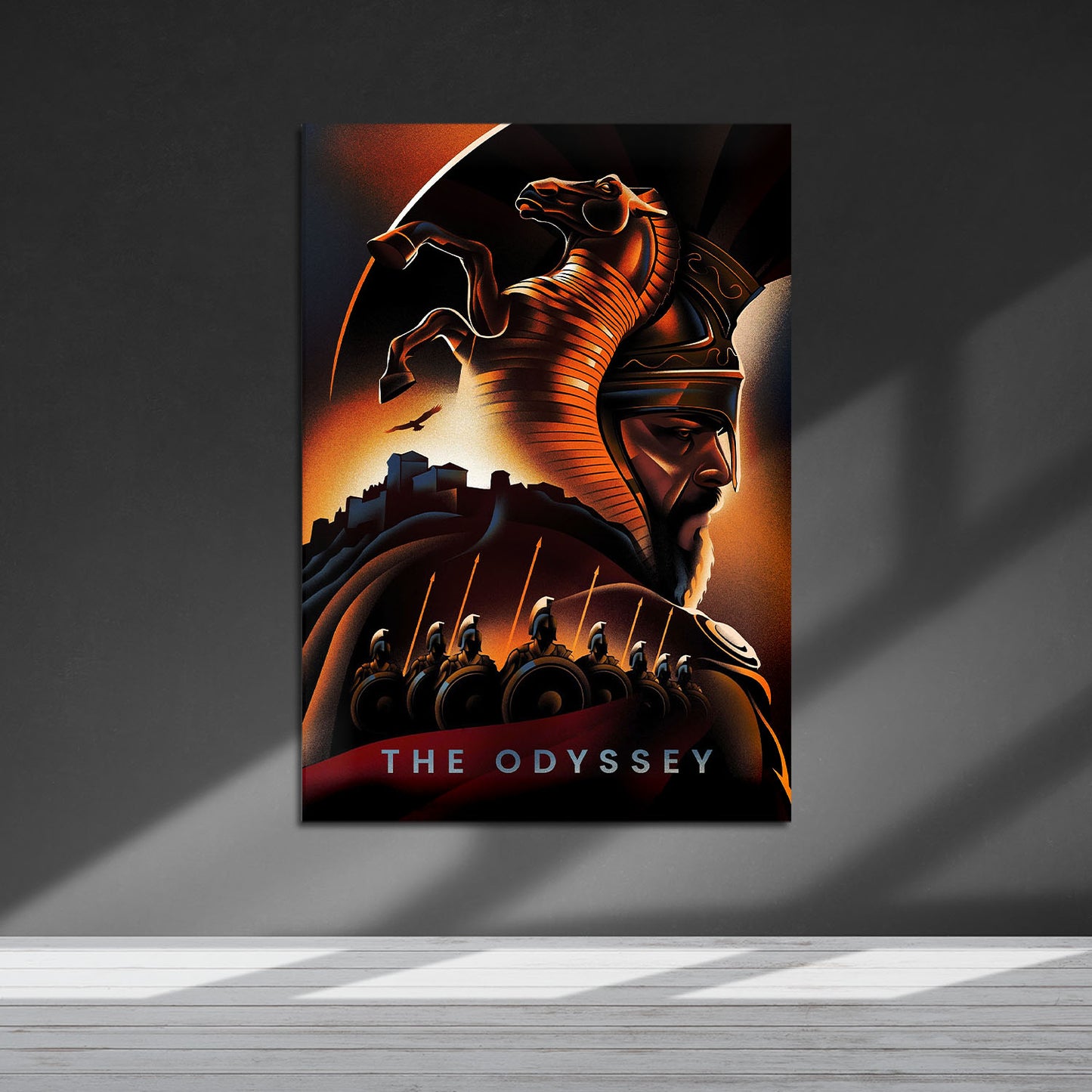 Flex Designs Metal Poster The Odyssey Minimalist 5 x 7" Home Goods - Movie 2026 Movie Metal Poster