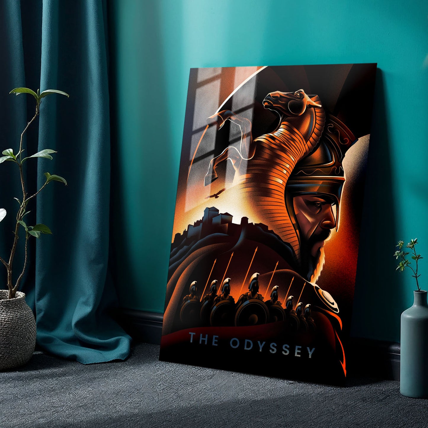 Flex Designs Metal Poster The Odyssey Minimalist 24 x 36" Home Goods - Movie 2026 Movie Metal Poster