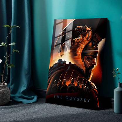 Flex Designs Metal Poster The Odyssey Minimalist 24 x 36" Home Goods - Movie 2026 Movie Metal Poster