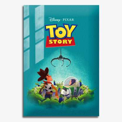 Flex Designs Metal Poster Toy Story Cartoon 11 x 17" Home Goods - Movie 1995 Movie Metal Poster