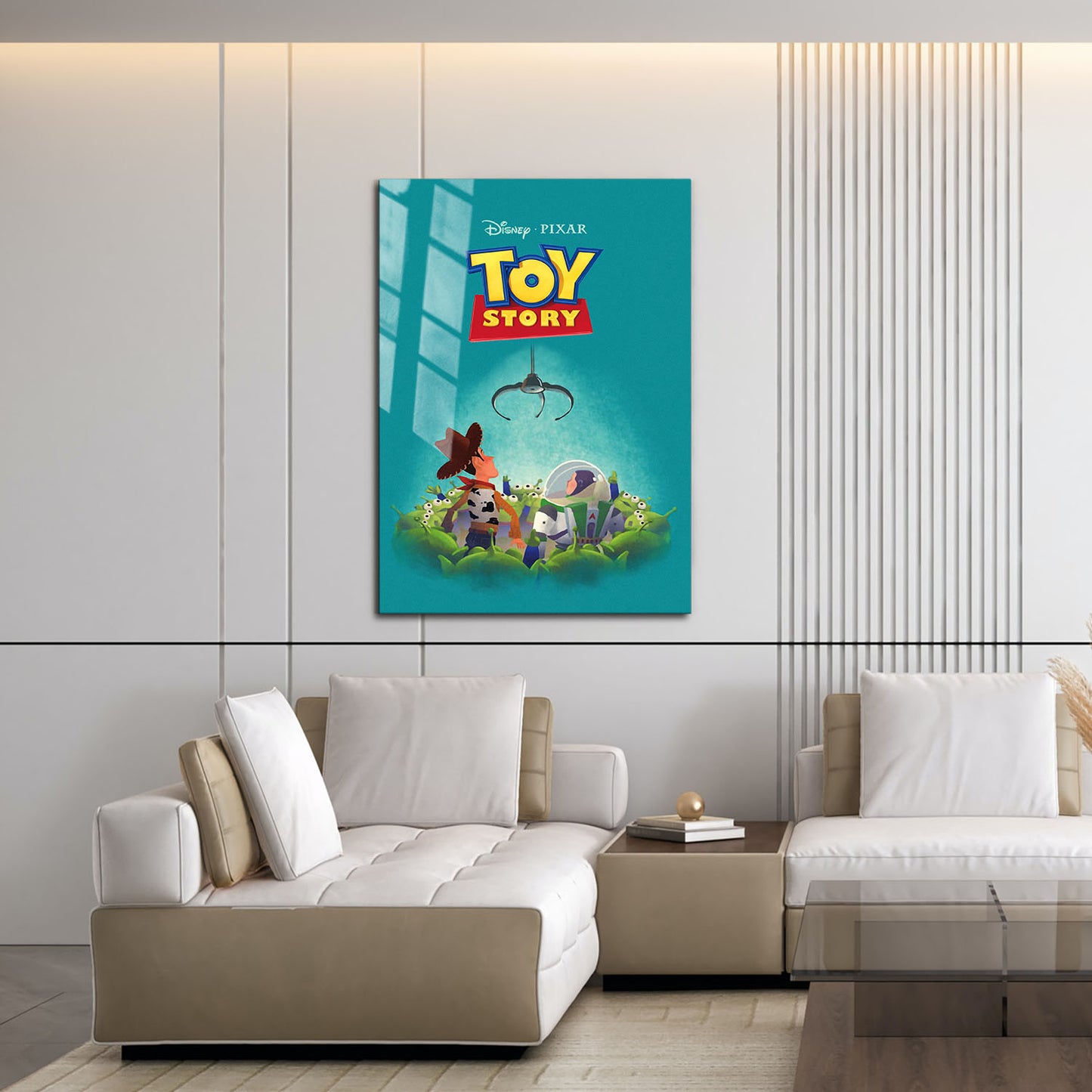 Flex Designs Metal Poster Toy Story Cartoon 16 x 24" Home Goods - Movie 1995 Movie Metal Poster