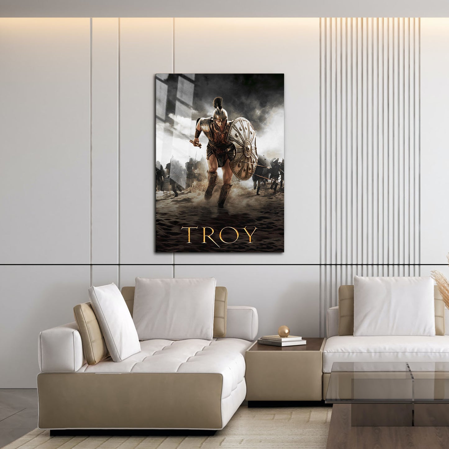 Flex Designs Metal Poster Troy 16 x 24" Home Goods - Movie 2004 Movie Metal Poster