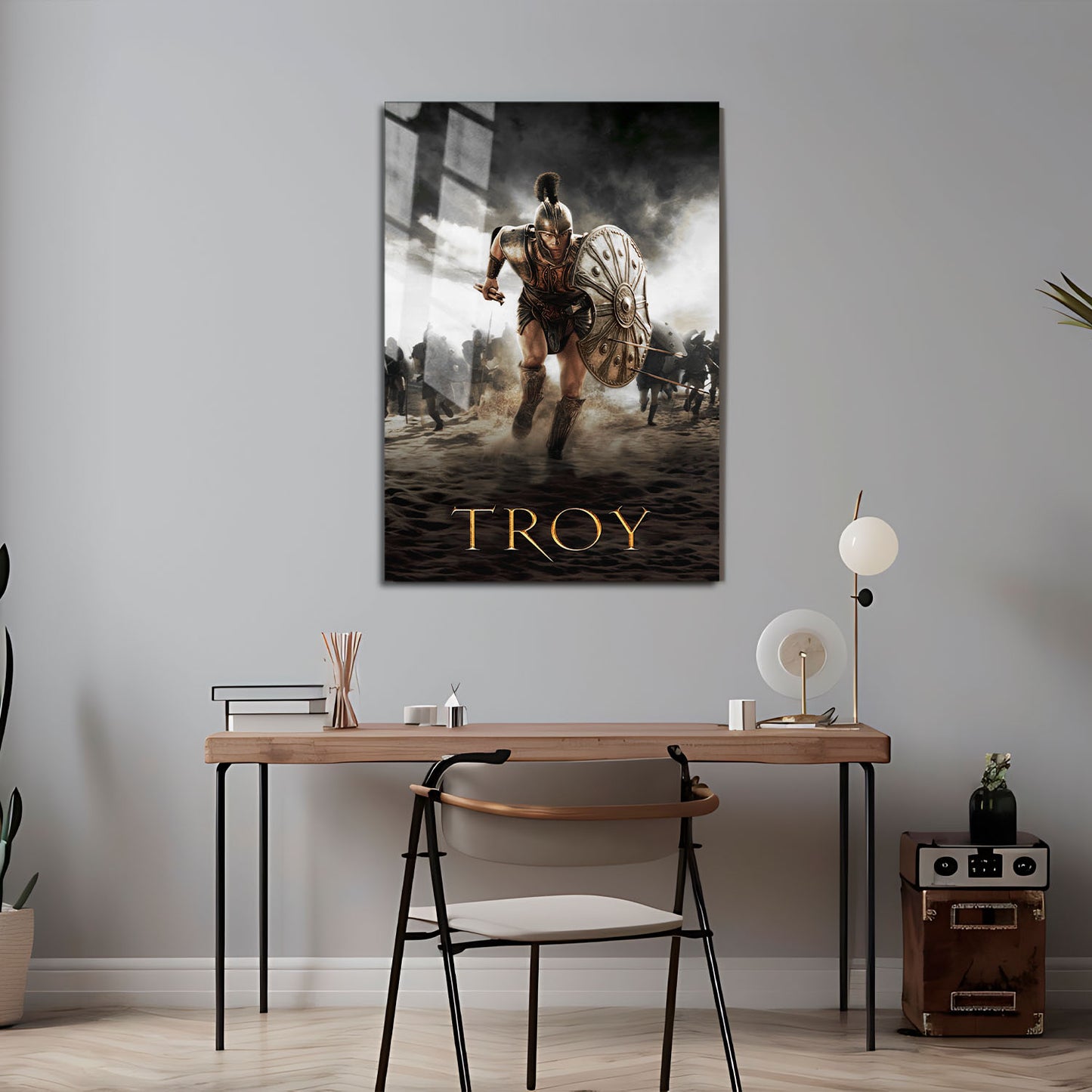 Flex Designs Metal Poster Troy 5 x 7" Home Goods - Movie 2004 Movie Metal Poster